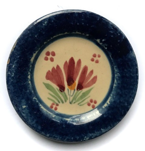 Assiette miniature faïence - assiette,