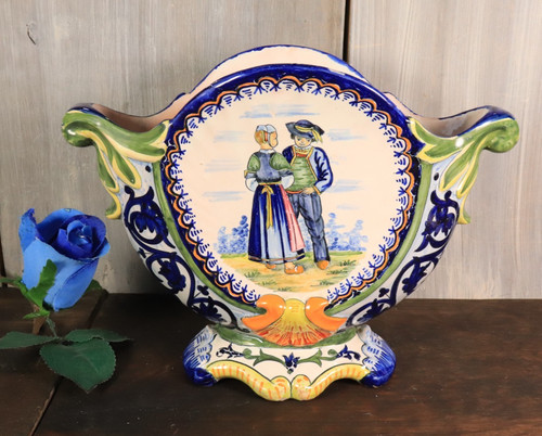 Ancien vase jardinière - vase,