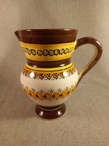 Ancien pichet faience de - faience,