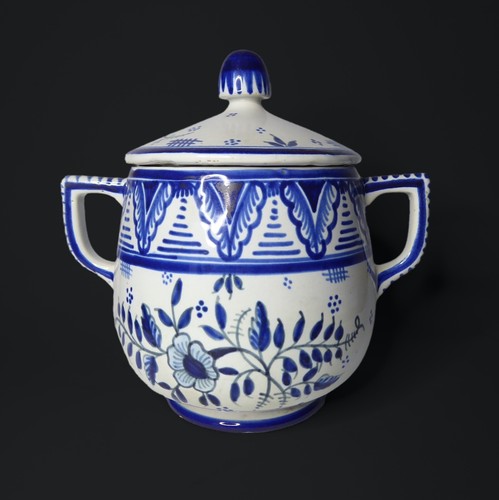Ancien sucrier faïence - sucrier,